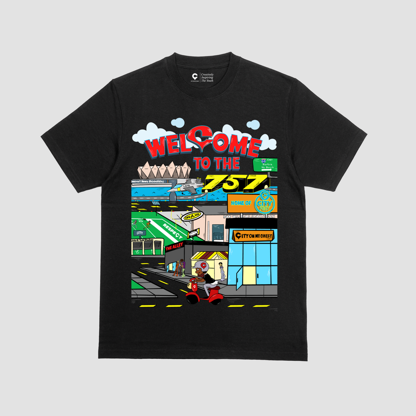 Welcome to the 757 (Black)