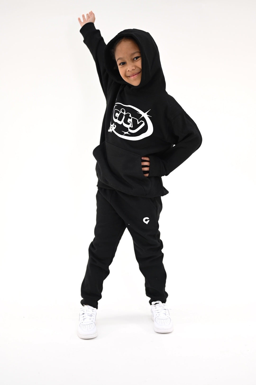 Youth Sweat Suit (Black)