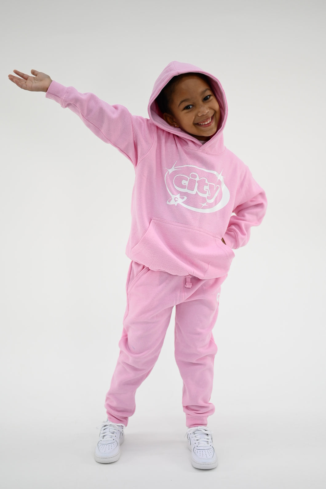 Youth Sweat Suit (Pink)