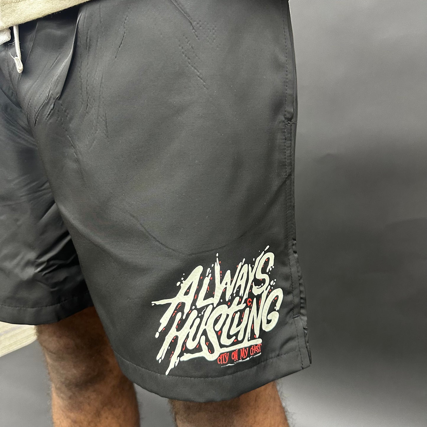 Always Hustlin Shorts (Black)