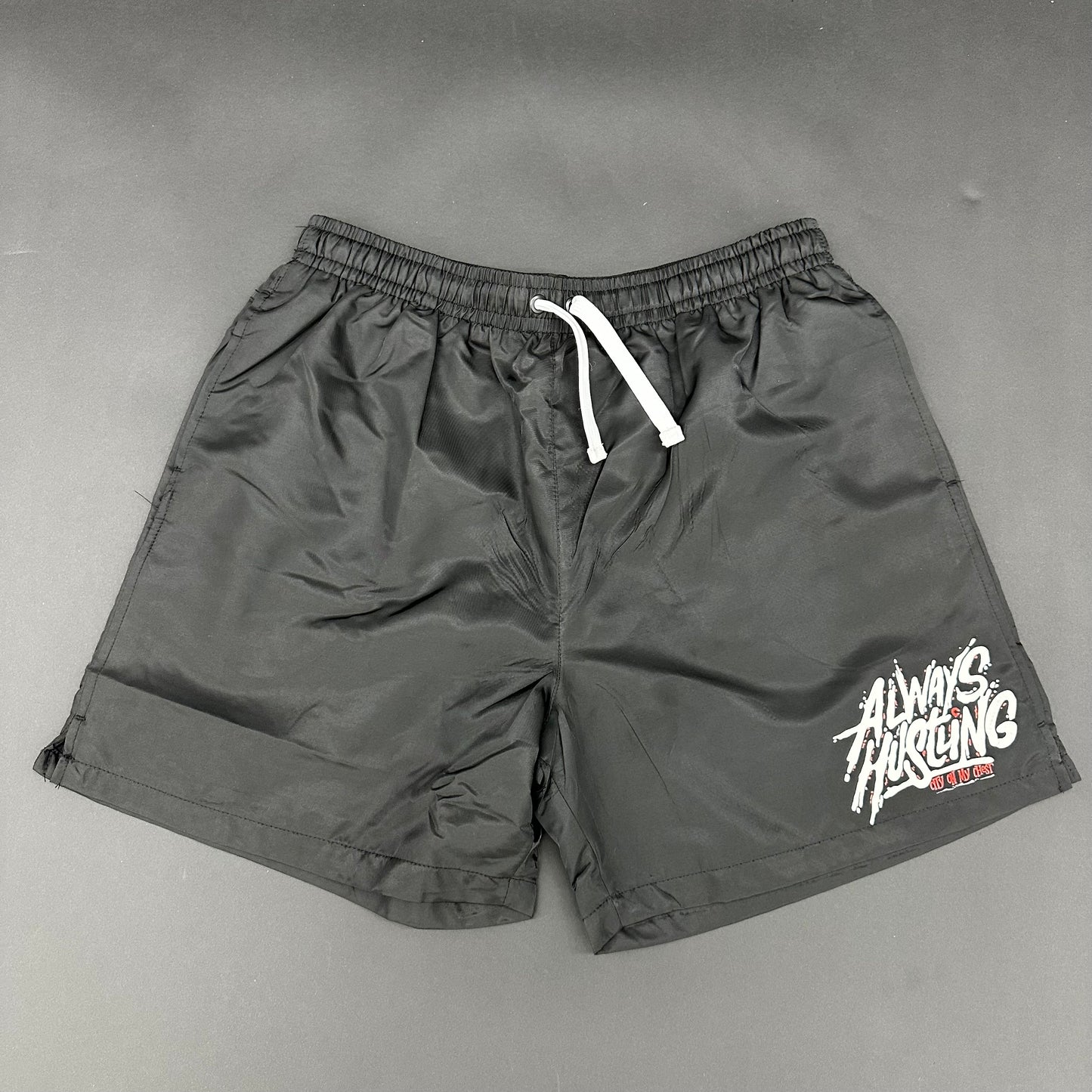 Always Hustlin Shorts (Black)