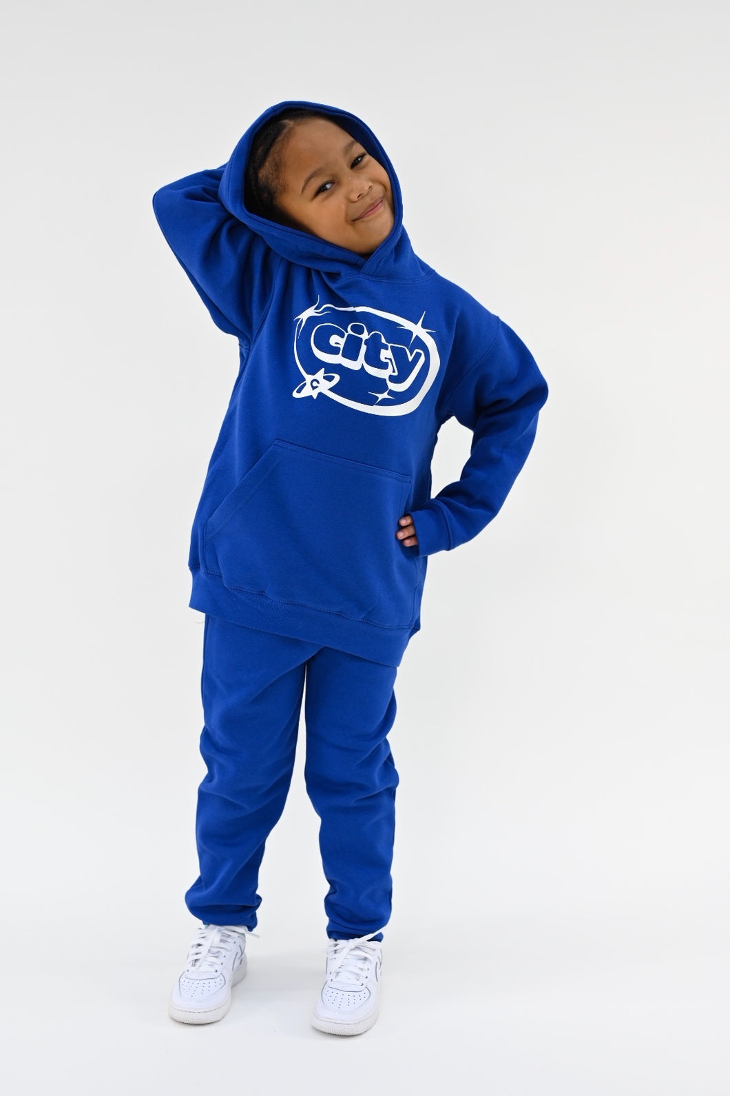Youth Sweat Suit (Blue) on