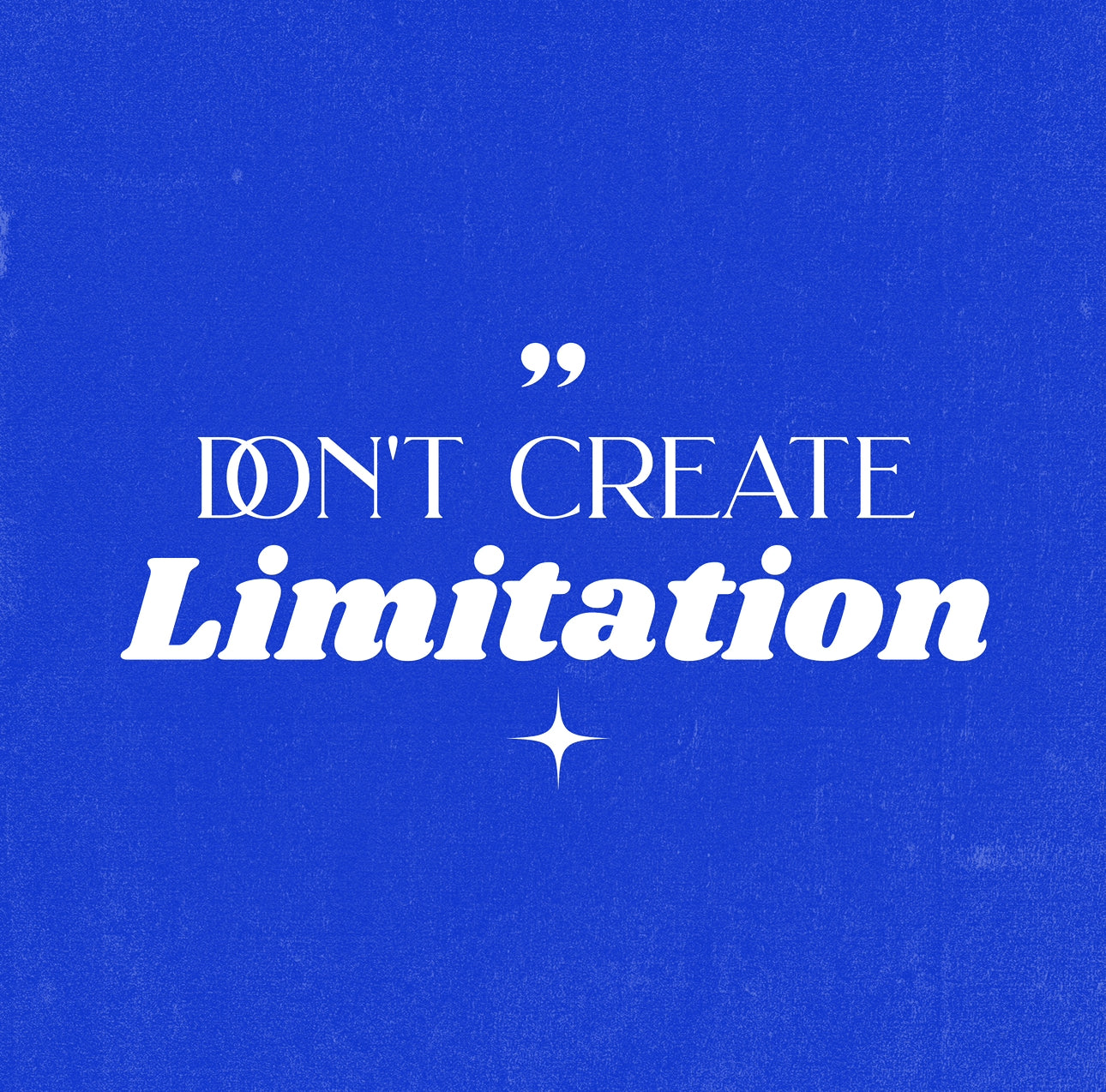 No Limitations T-Shirt (Blue)